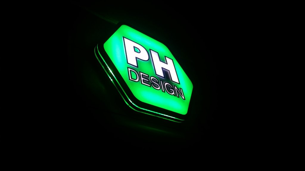 3D LED logo PH design